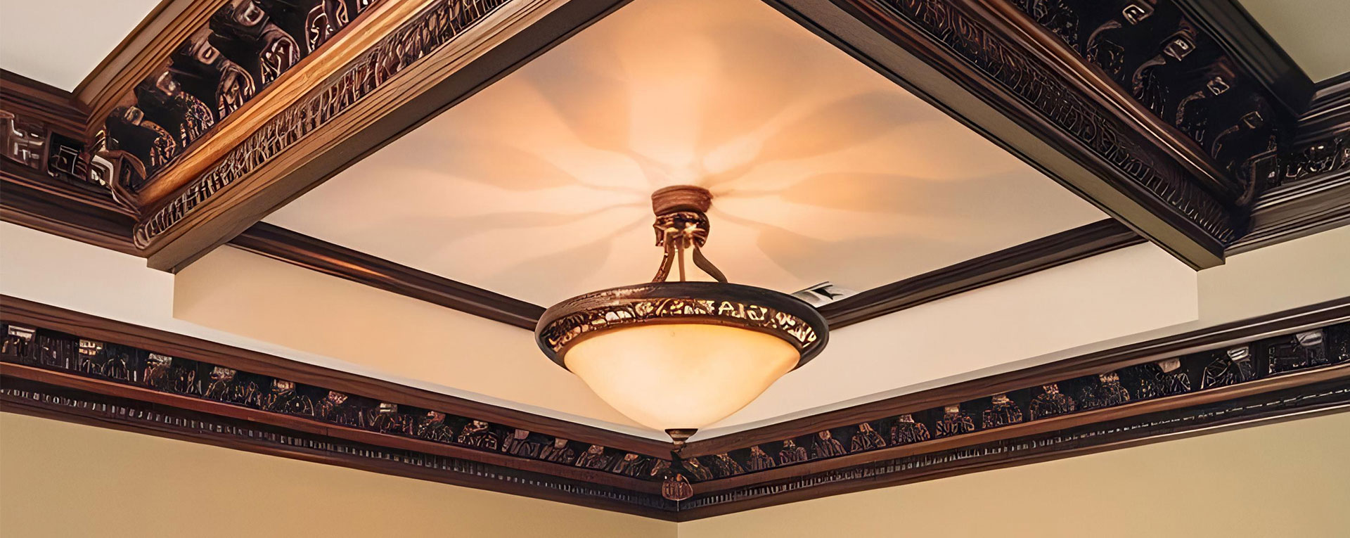 Green chest of drawers with plants